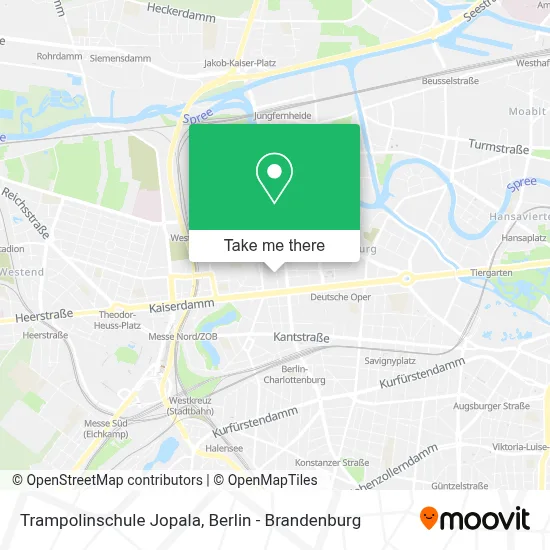Trampolinschule Jopala map