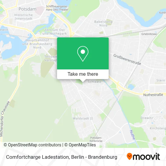 Comfortcharge Ladestation map