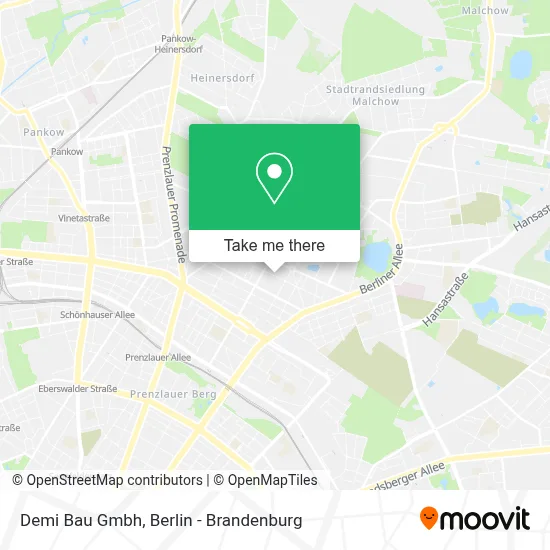 Demi Bau Gmbh map