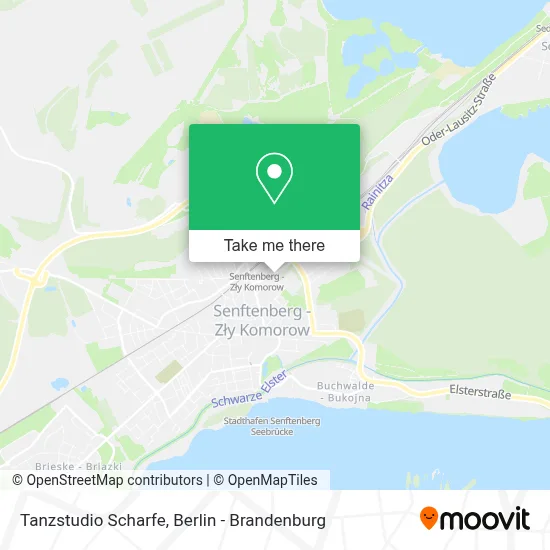 Tanzstudio Scharfe map