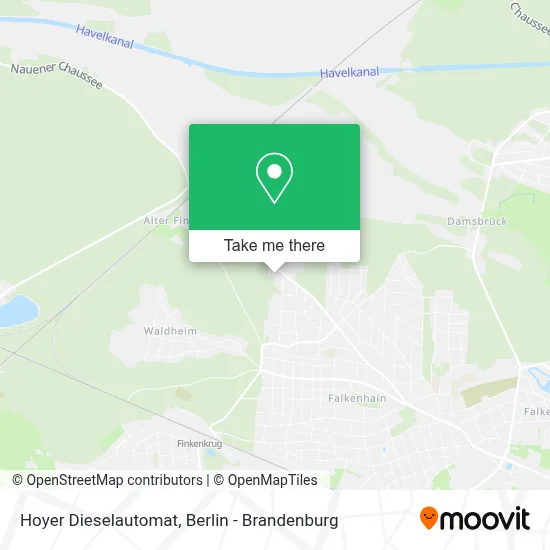 Hoyer Dieselautomat map