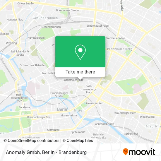 Anomaly Gmbh map