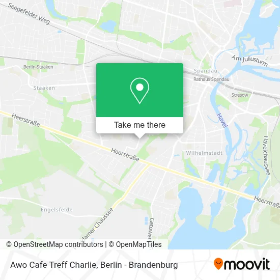 Awo Cafe Treff Charlie map