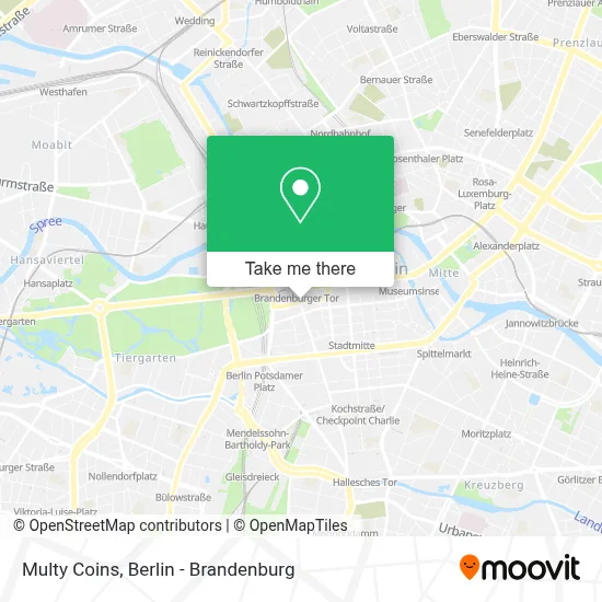 Multy Coins map