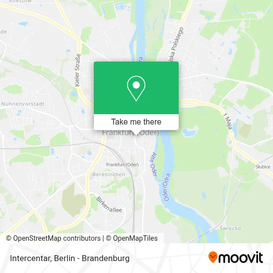 Intercentar map