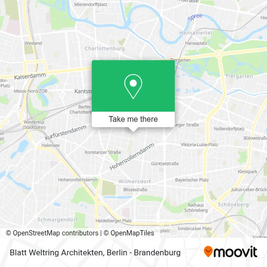 Blatt Weltring Architekten map
