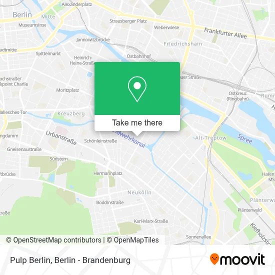 Pulp Berlin map