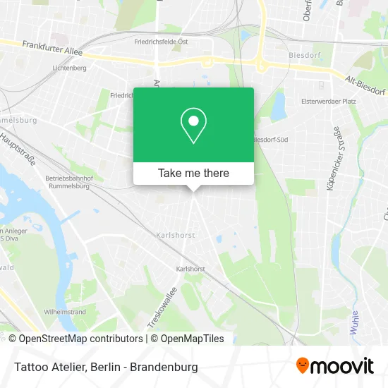 Tattoo Atelier map