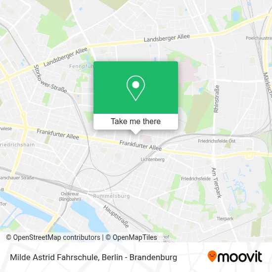 Milde Astrid Fahrschule map