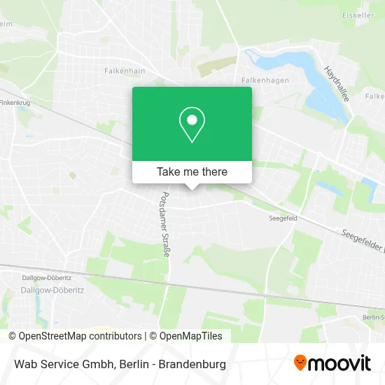 Wab Service Gmbh map
