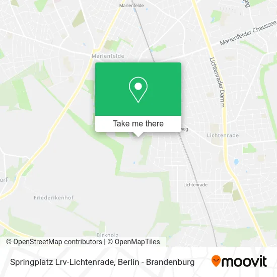 Springplatz Lrv-Lichtenrade map