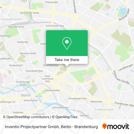 Inventio Projectpartner Gmbh map