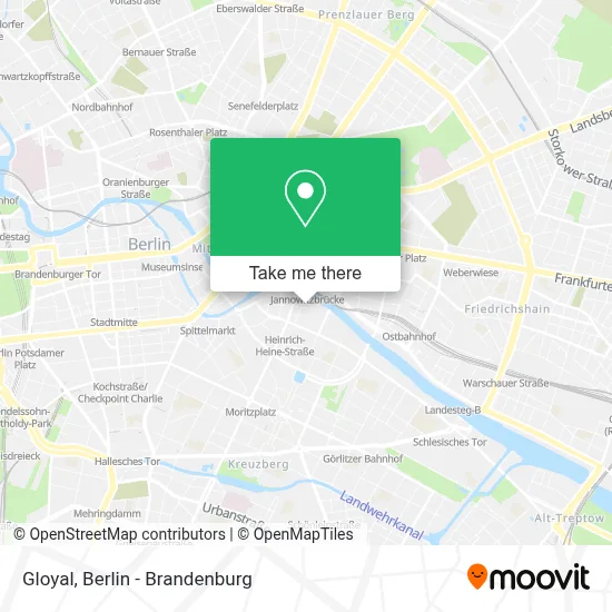 Gloyal map