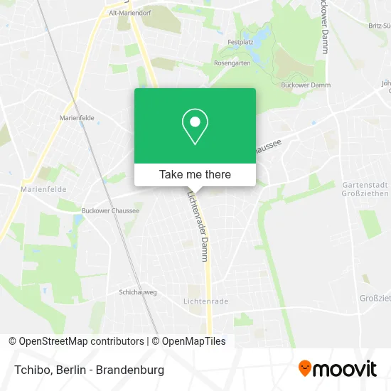 Tchibo map