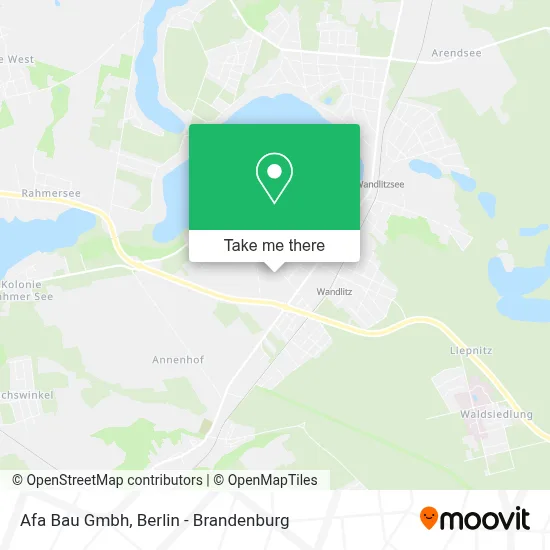 Afa Bau Gmbh map