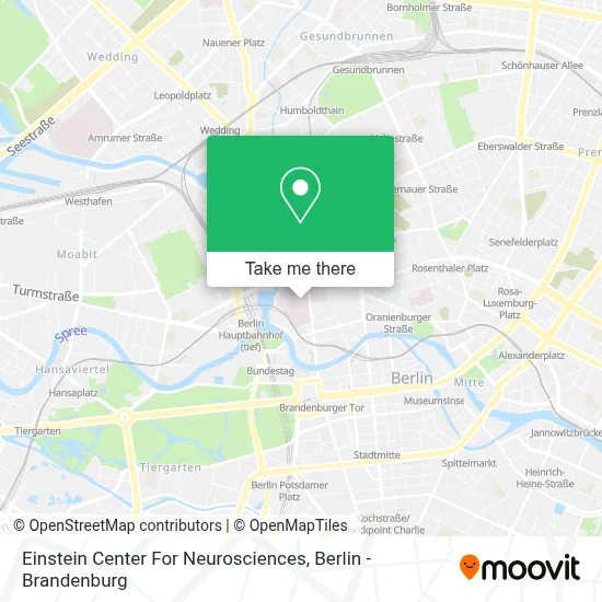 Einstein Center For Neurosciences map