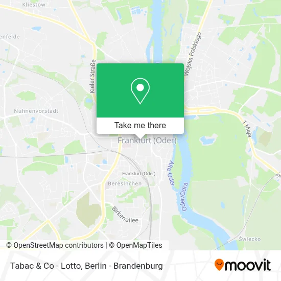 Tabac & Co - Lotto map