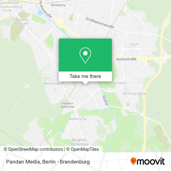 Pandan Media map