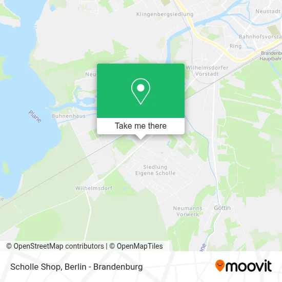 Scholle Shop map