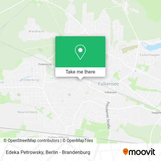 Edeka Petrowsky map