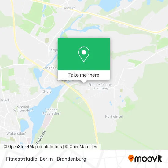Fitnessstudio map