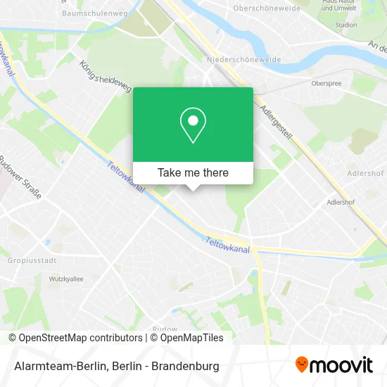 Alarmteam-Berlin map