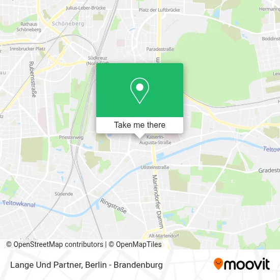 Lange Und Partner map