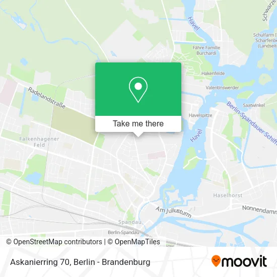 Карта Askanierring 70