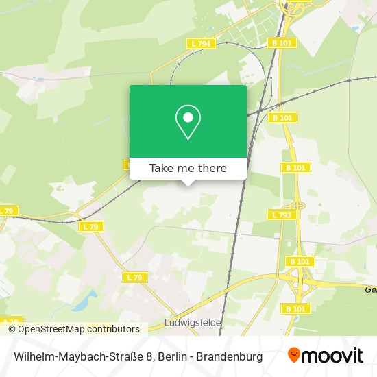Карта Wilhelm-Maybach-Straße 8