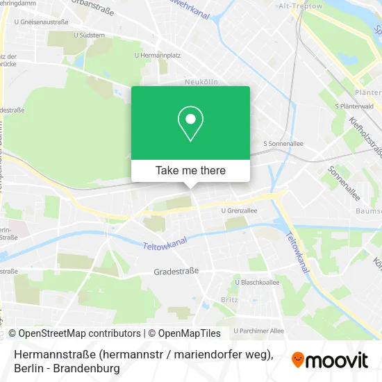 Hermannstraße (hermannstr / mariendorfer weg) map