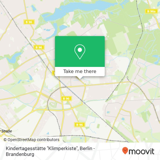 Карта Kindertagesstätte "Klimperkiste", Eichhorster Weg 23