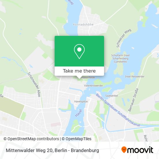Mittenwalder Weg 20 map