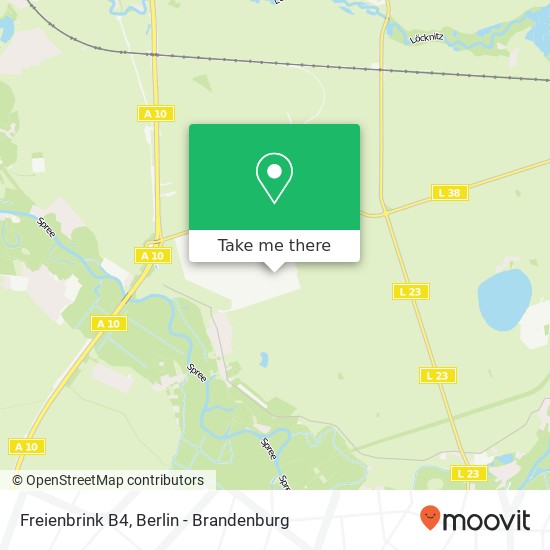 Freienbrink B4 map