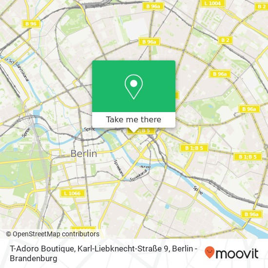 T-Adoro Boutique, Karl-Liebknecht-Straße 9 map