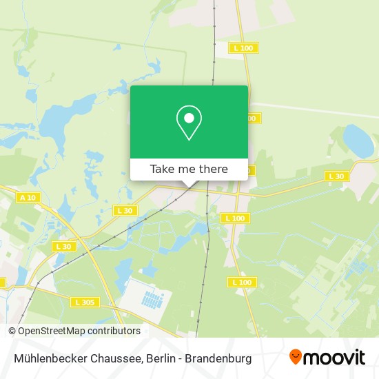 Mühlenbecker Chaussee map
