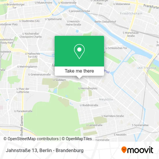 Jahnstraße 13 map