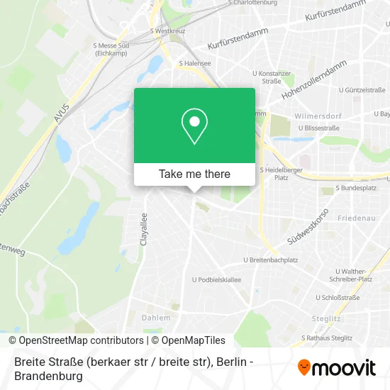 Карта Breite Straße (berkaer str / breite str)