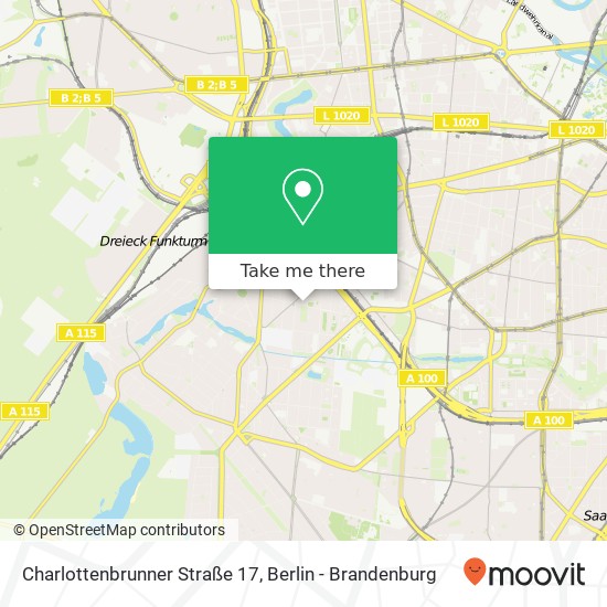 Charlottenbrunner Straße 17, Schmargendorf, 14193 Berlin map