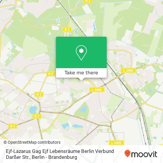 Карта Ejf-Lazarus Gag Ejf Lebensräume Berlin Verbund Darßer Str.