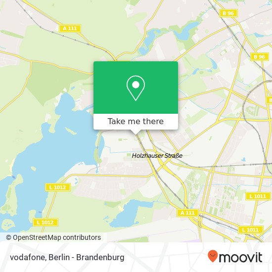 vodafone, Am Borsigturm map