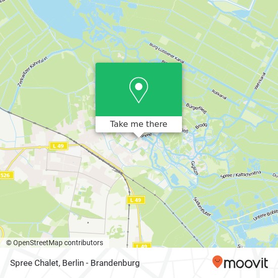 Spree Chalet, Dammstraße 8 map