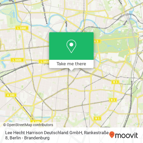 Lee Hecht Harrison Deutschland GmbH, Rankestraße 8 map