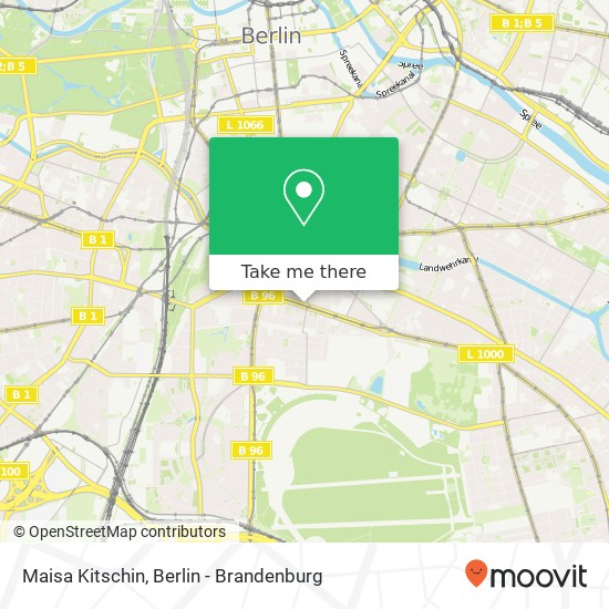 Maisa Kitschin, Gneisenaustraße 92 map