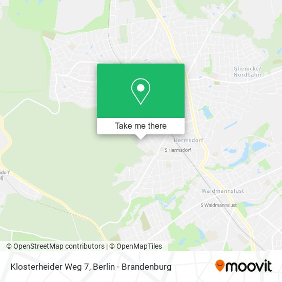 Карта Klosterheider Weg 7