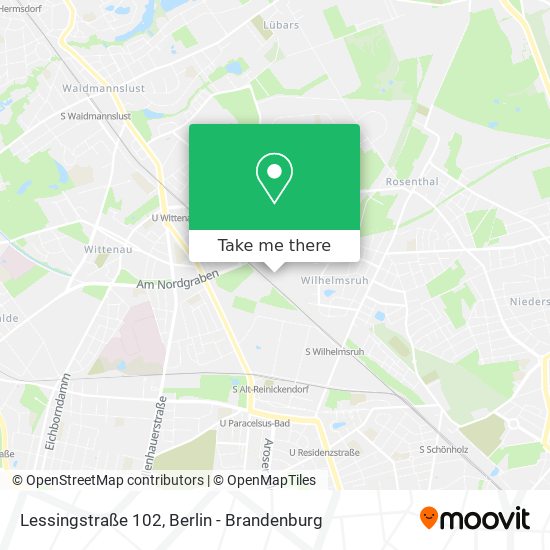 Lessingstraße 102 map