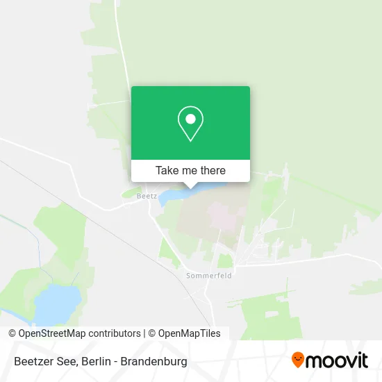 Карта Beetzer See