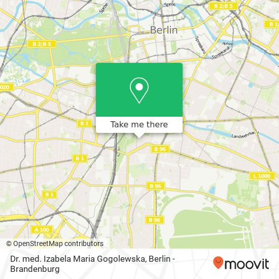 Dr. med. Izabela Maria Gogolewska, Hornstraße 11 map