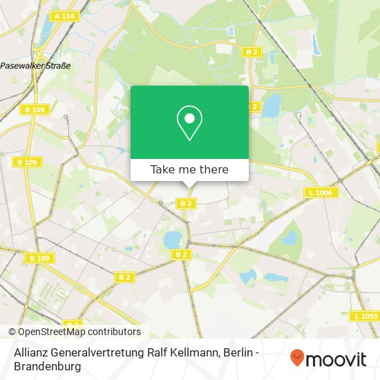 Allianz Generalvertretung Ralf Kellmann, Berliner Allee 265 map