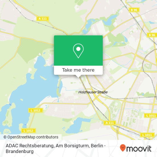 Карта ADAC Rechtsberatung, Am Borsigturm