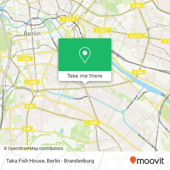 Taka Fish House, Adalbertstraße 97 map